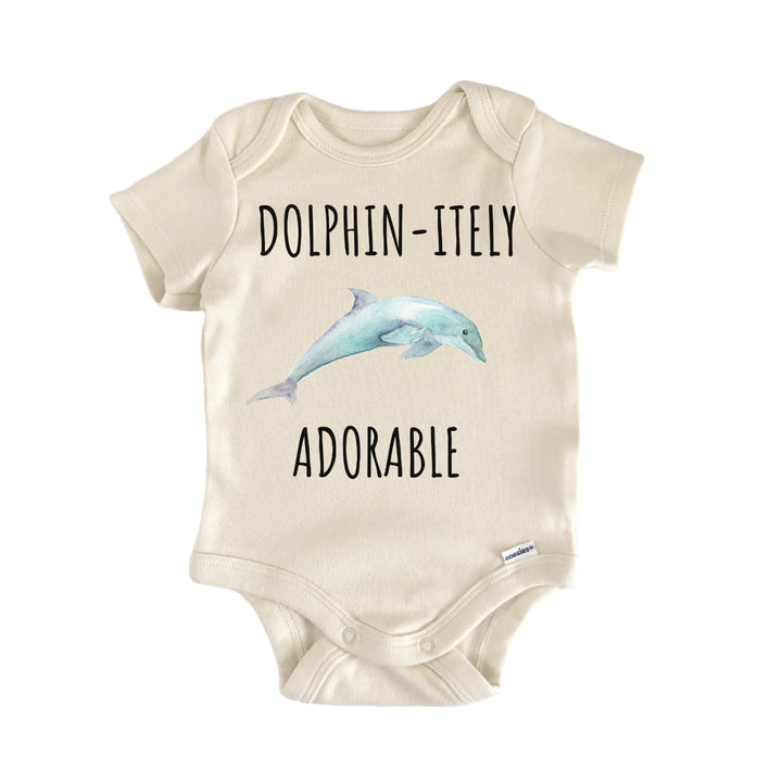 Dolphin Ocean Baby Gift Baby Bodysuit