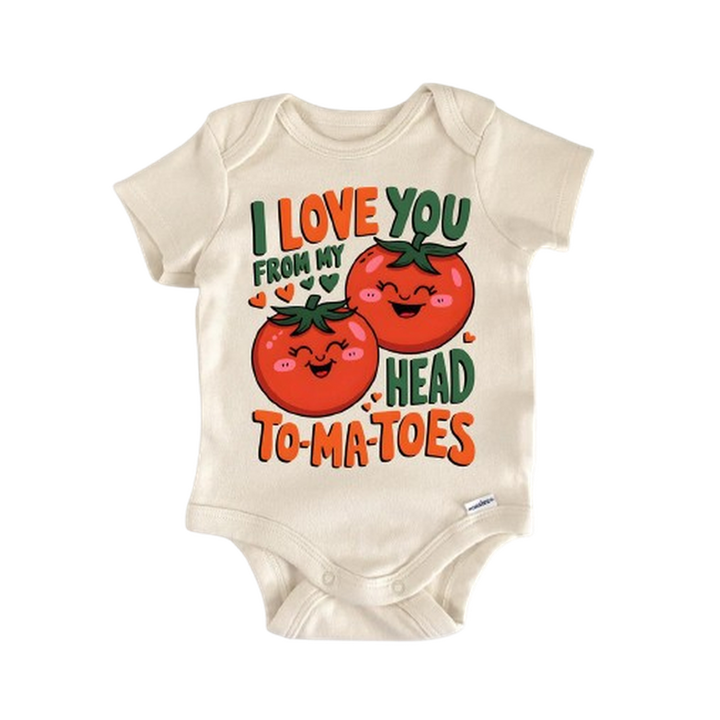 Tomato Fruit Farm - Baby Boy Girl Clothes Infant Bodysuit Funny Cute Newborn  Funny Cute Onesie® | North Fork Forager LLC