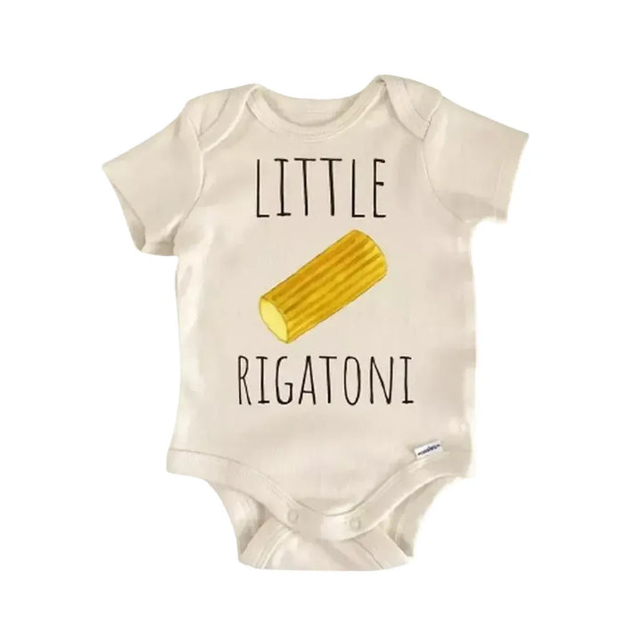 Italian Pasta Rigatoni - Baby Boy Girl Clothes Infant Onesie® Funny Cute Newborn GS1  Funny Cute Onesie® | North Fork Forager LLC