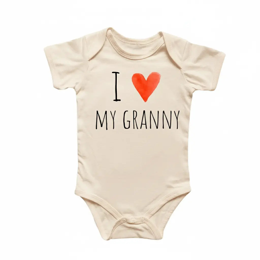 Granny Grandma - Baby Boy Girl Clothes Infant Bodysuit Funny Cute Newborn  Funny Cute Onesie® | North Fork Forager LLC