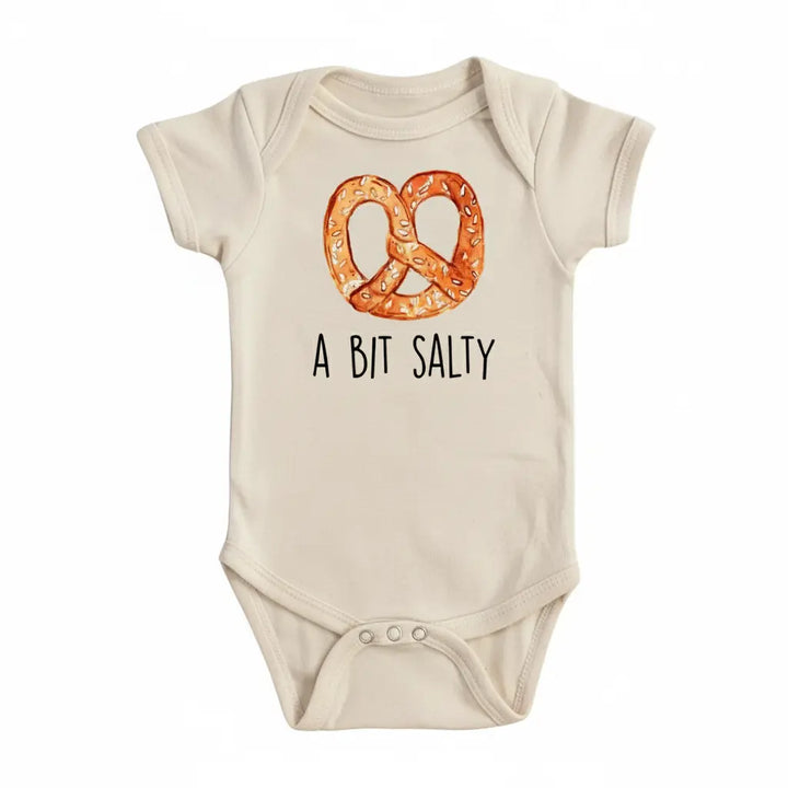 Pretzel - Baby Boy Girl Clothes Infant Onesie® Funny Cute Newborn 1F GS1  Funny Cute Onesie® | North Fork Forager LLC
