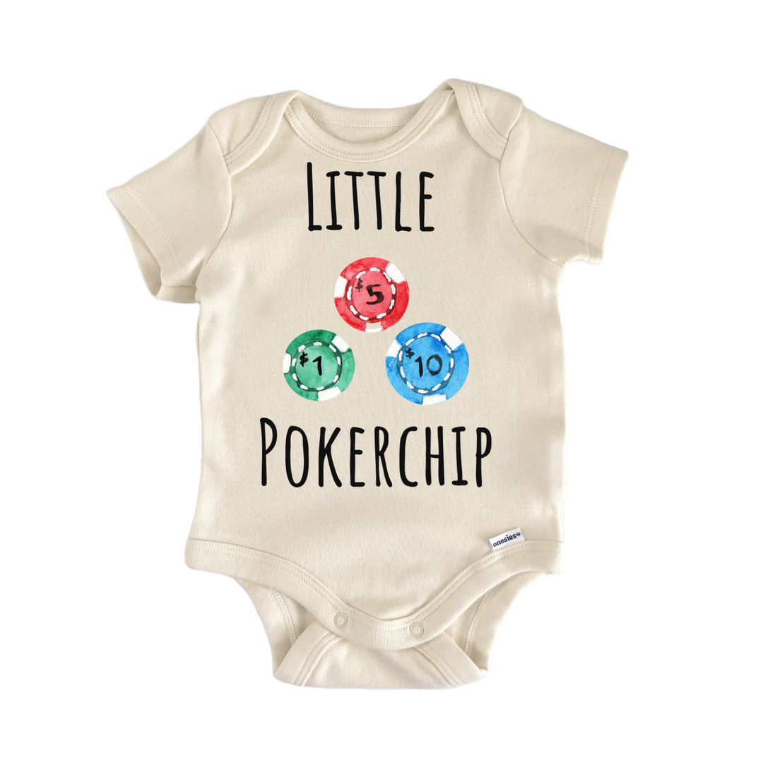 Little Poker Chip Casino Baby Gift Baby Onesie®