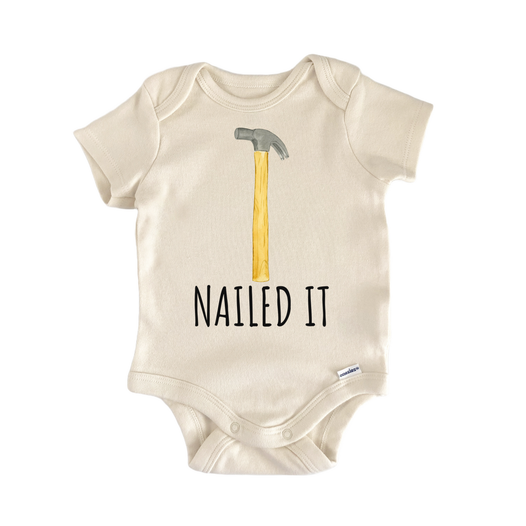 Hammer Handyman Nail Carpenter Baby Gift Baby Onesie®