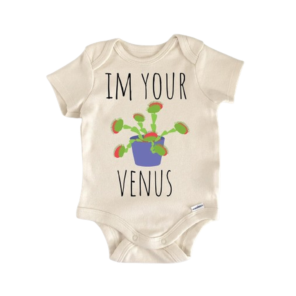 Venus Fly Trap Plant - Baby Boy Girl Clothes Infant Bodysuit Funny Cute Newborn