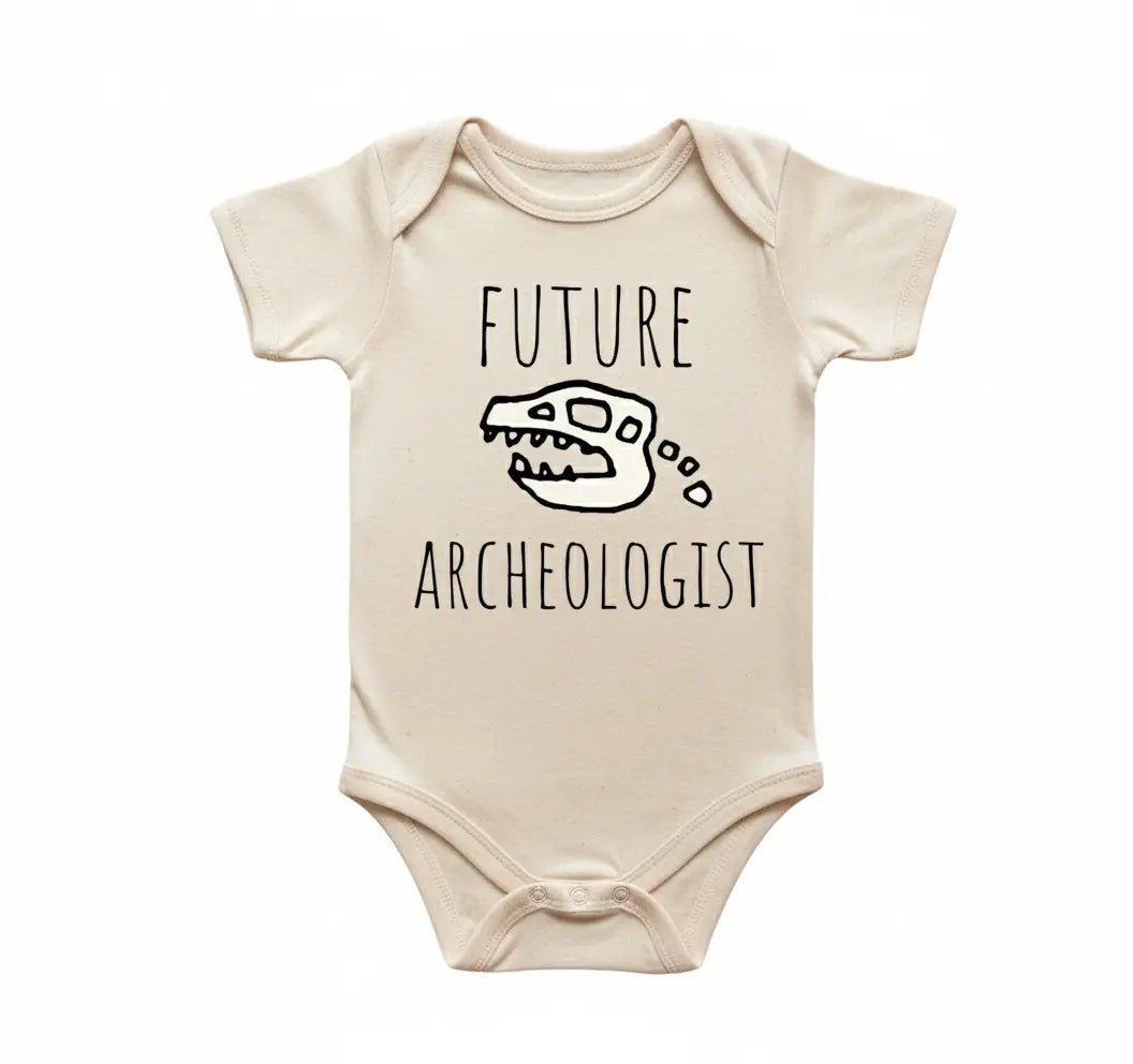 Archeologist - Baby Boy Girl Clothes Infant Bodysuit Funny Cute Newborn  Funny Cute Onesie® | North Fork Forager LLC