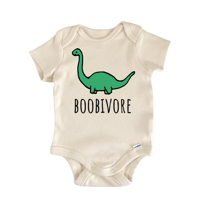 Boobivore Dinosaur Brontosaurus Infant Gift Baby Onesie®