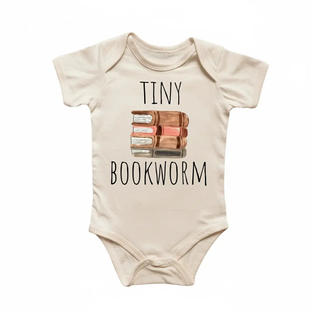 Bookworm Reader Books - Baby Boy Girl Clothes Infant Bodysuit Funny Cute Newborn  Funny Cute Onesie® | North Fork Forager LLC