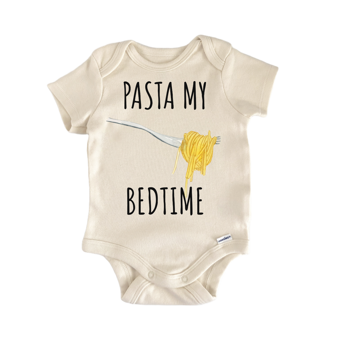 Pasta Bedtime Italian Foodie Spaghetti Baby Gift Baby Onesie®