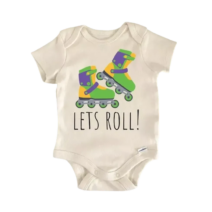 Roller Skate Inline - Baby Boy Girl Clothes Infant Bodysuit Funny Cute Newborn  Funny Cute Onesie® | North Fork Forager LLC