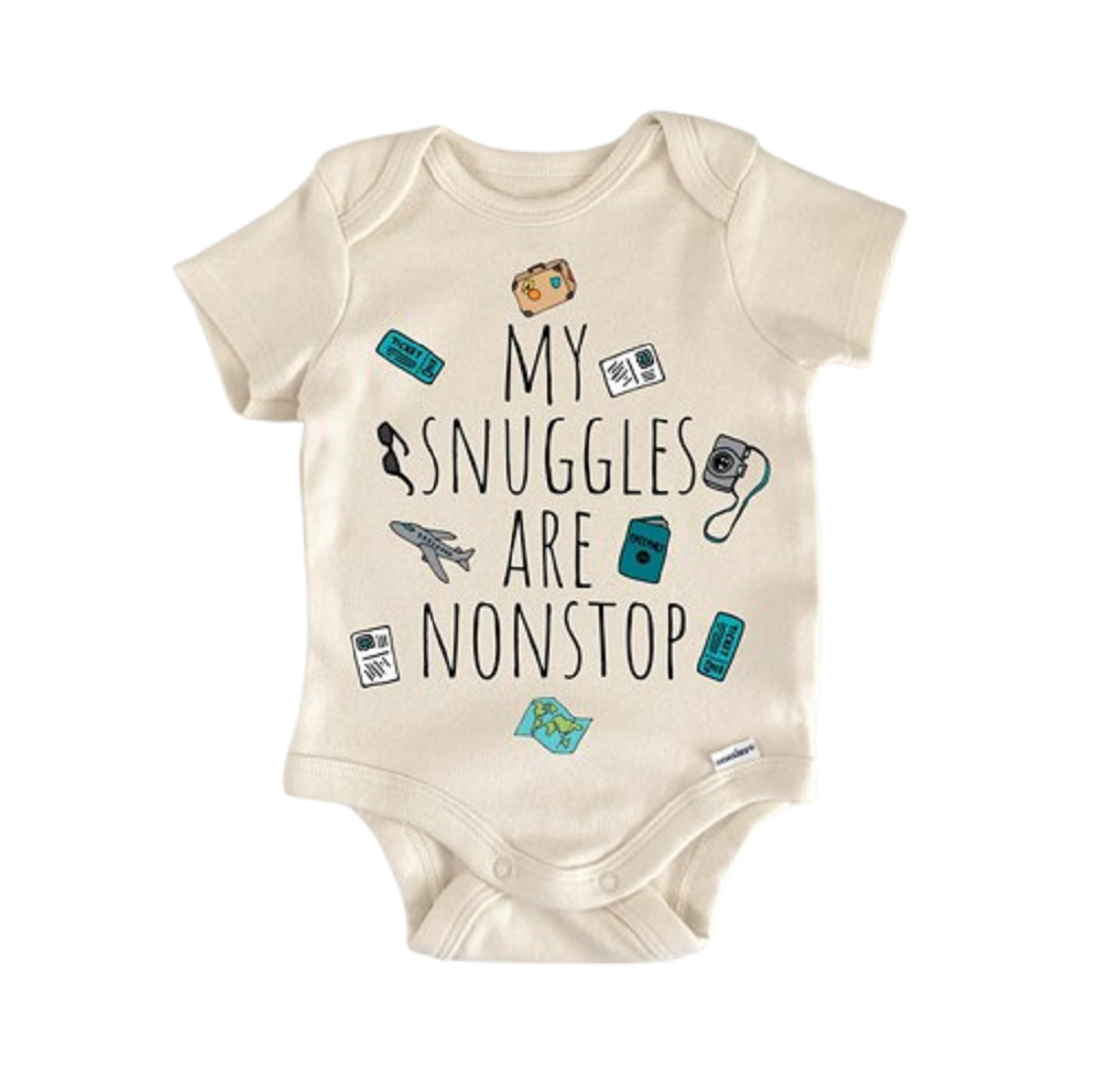 Travel Adventure Airplane - Baby Boy Girl Clothes Infant Bodysuit Funny Cute Newborn  Funny Cute Onesie® | North Fork Forager LLC