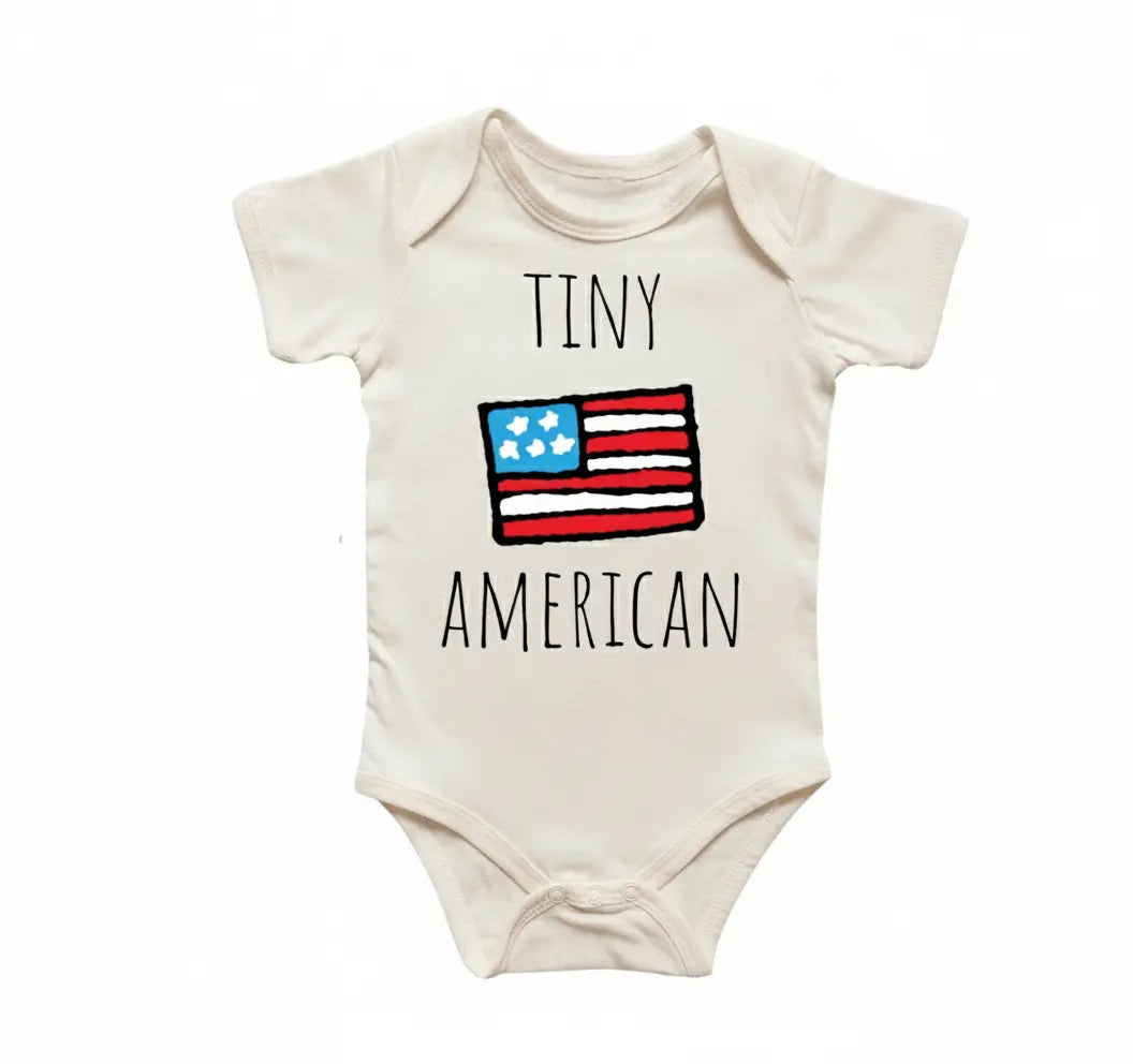 July 4th Patriotic - Baby Boy Girl Clothes Infant Bodysuit Funny Cute Newborn  Funny Cute Onesie® | North Fork Forager LLC