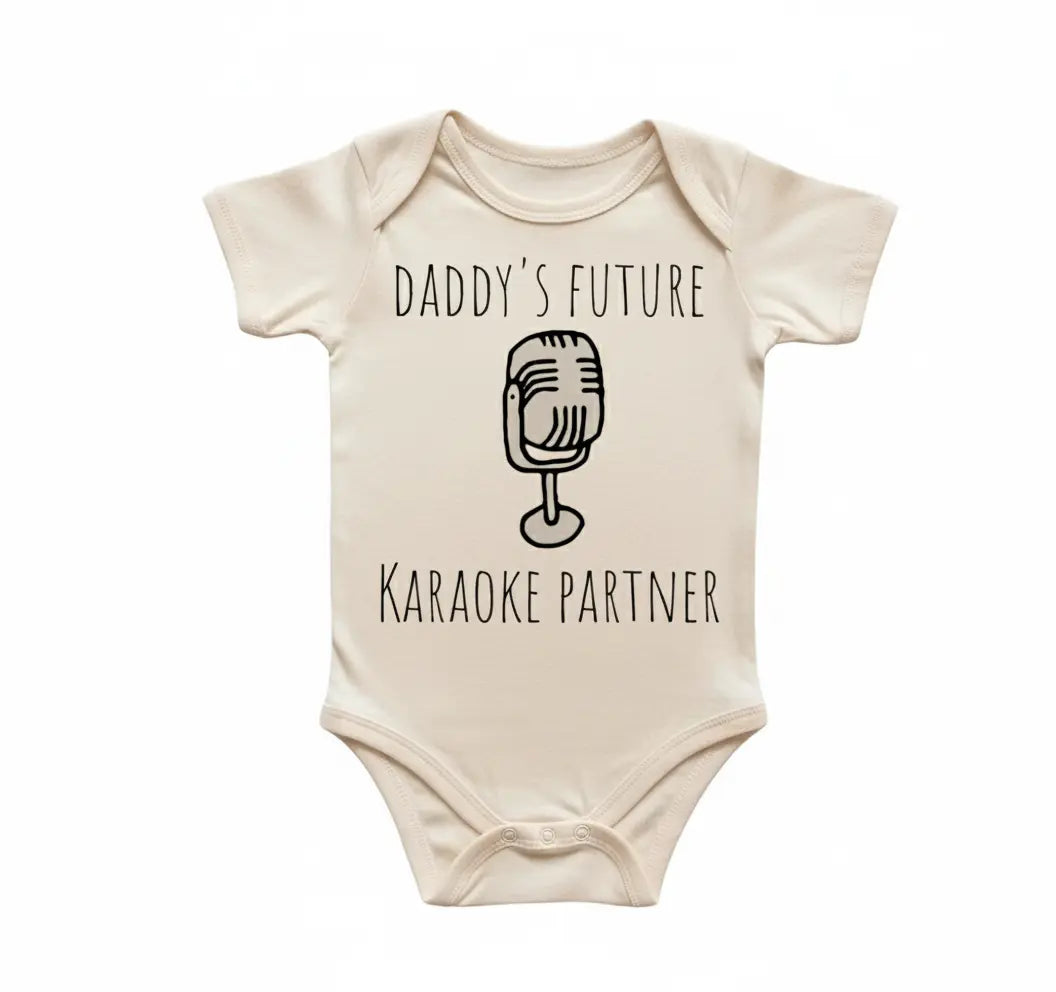 Karaoke - Baby Boy Girl Clothes Infant Bodysuit Funny Cute Newborn  Funny Cute Onesie® | North Fork Forager LLC