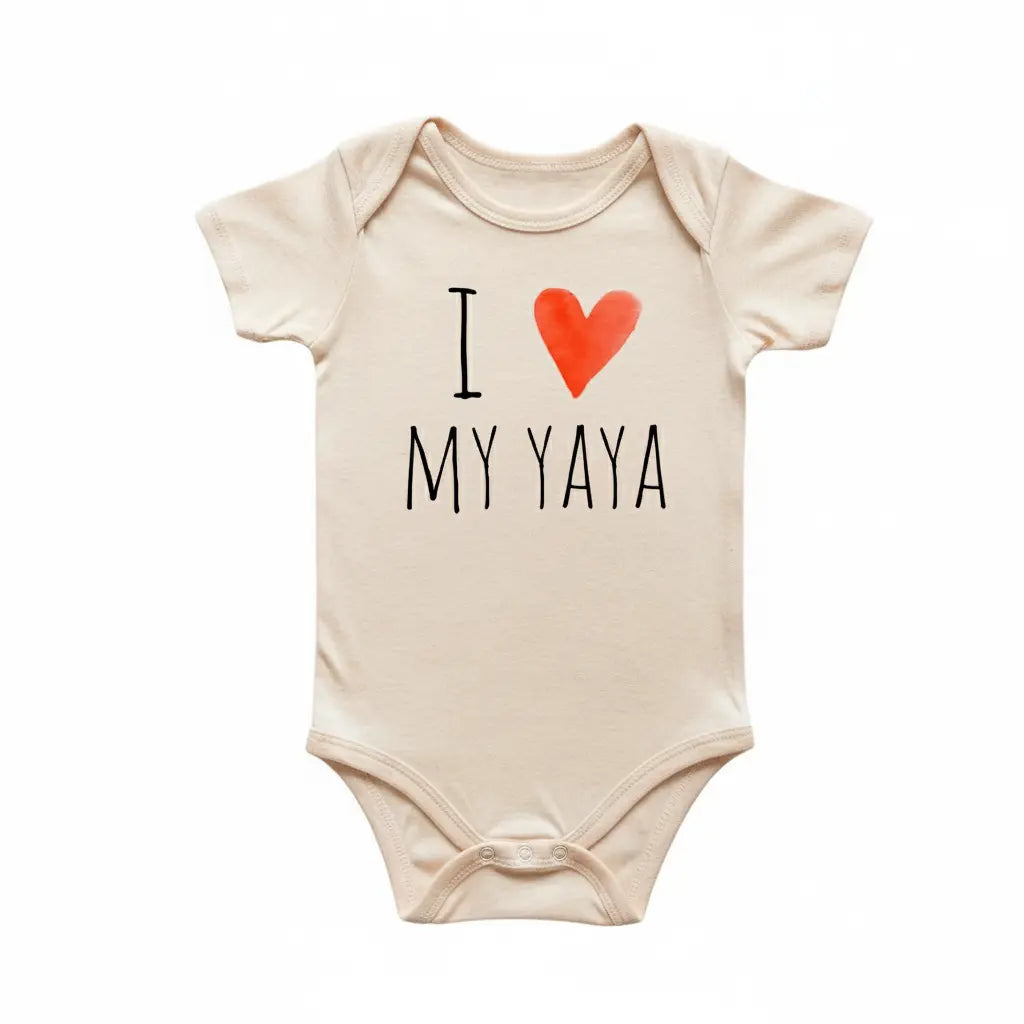 Yaya Ya Ya - Baby Boy Girl Clothes Infant Bodysuit Funny Cute Newborn  Funny Cute Onesie® | North Fork Forager LLC