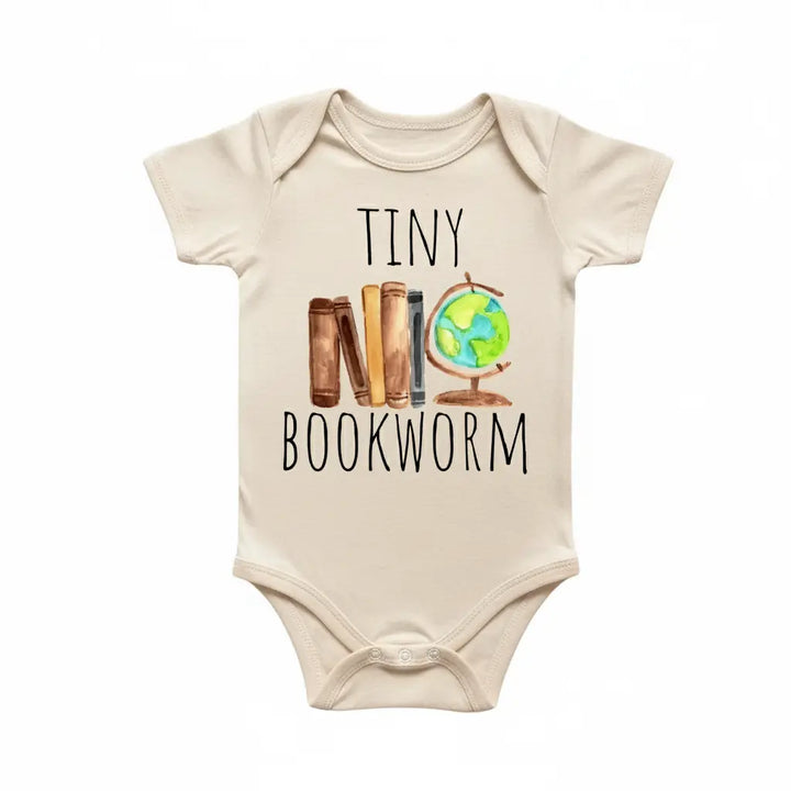 Book Worm Library - Baby Boy Girl Clothes Infant Onesie® Funny Cute Newborn GS1  Funny Cute Onesie® | North Fork Forager LLC