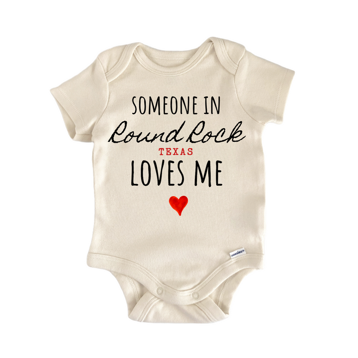 Round Rock Texas Baby Gift Baby Onesie®