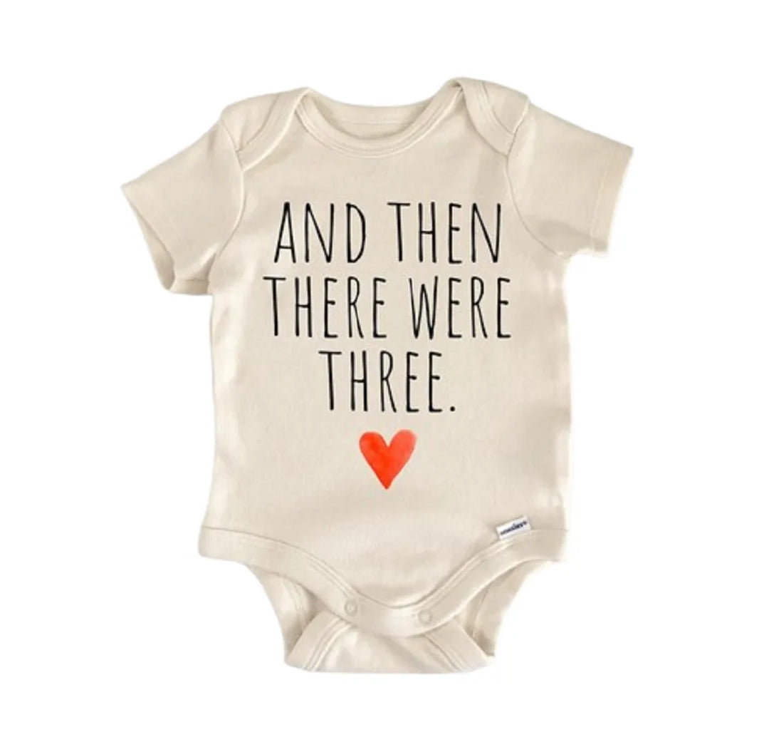 3rd Baby Pregnancy Announcement - Baby Boy Girl Clothes Infant Bodysuit Funny Cute  Funny Cute Onesie® | North Fork Forager LLC