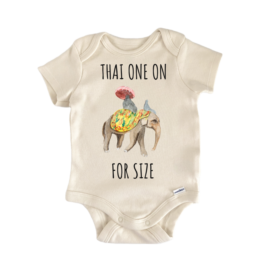 Thai Elephant Ride Baby Gift Baby Onesie®
