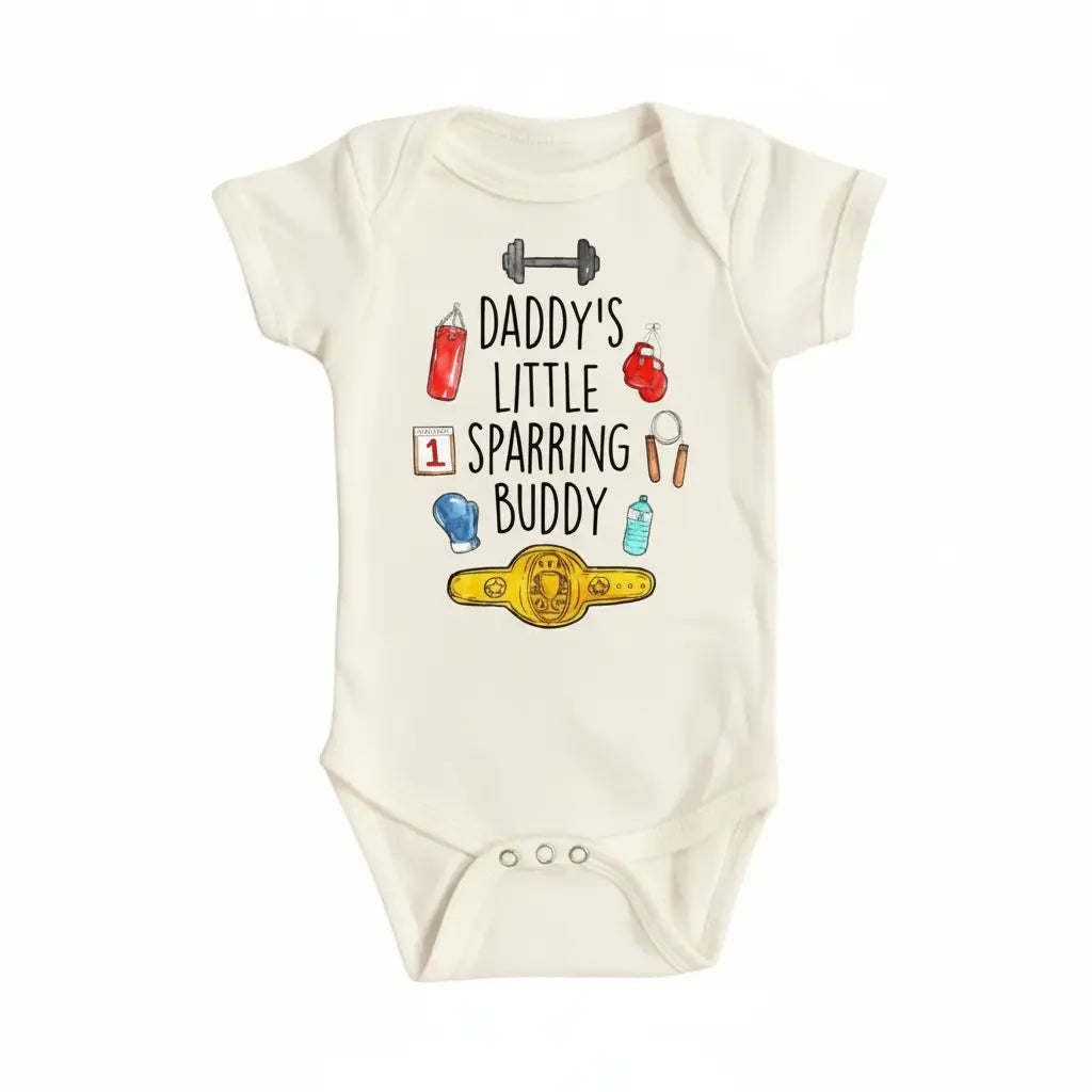 Boxing  Sparring 4 - Baby Boy Girl Clothes Infant Bodysuit Funny Cute Newborn  Funny Cute Onesie® | North Fork Forager LLC