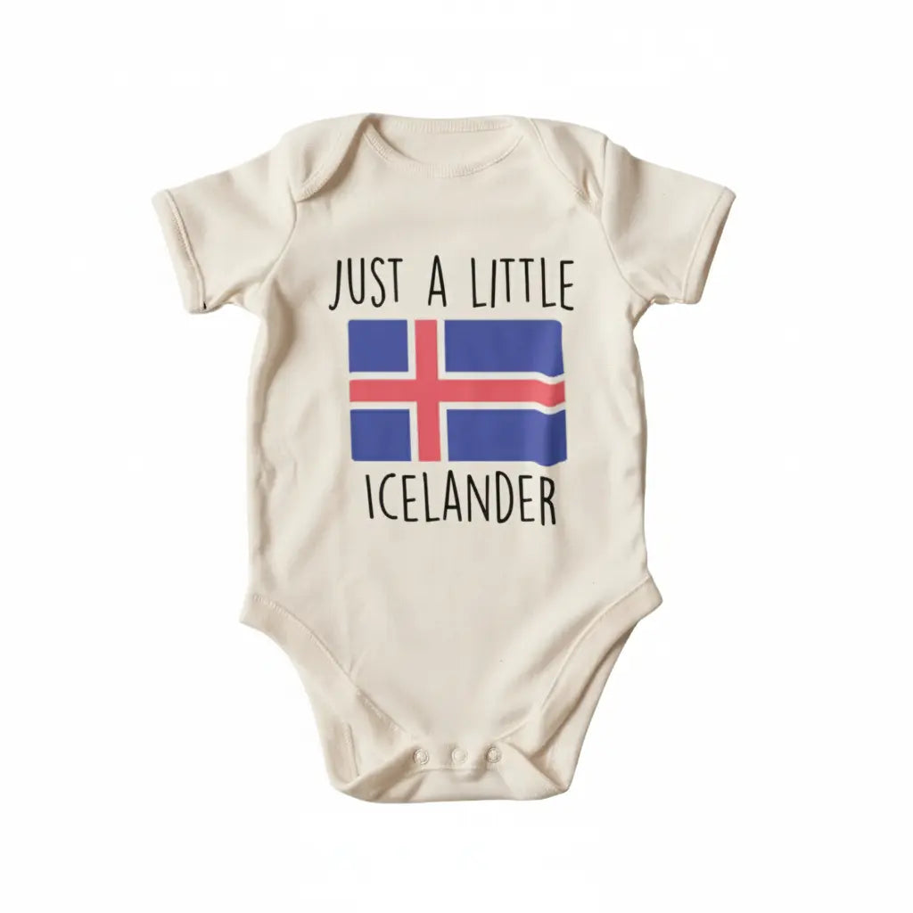 Iceland - Baby Boy Girl Clothes Infant Bodysuit Funny Cute Newborn  Funny Cute Onesie® | North Fork Forager LLC
