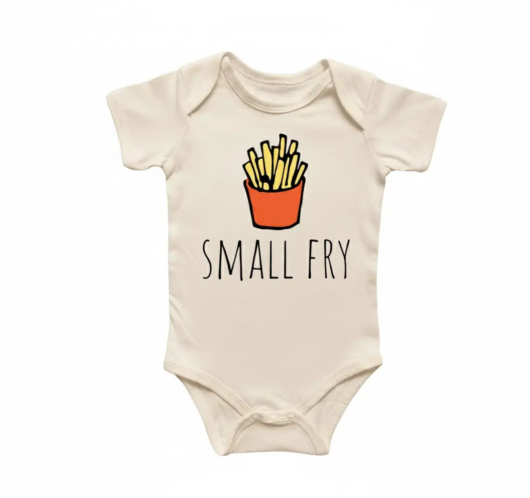 French Fry Fast Food - Baby Boy Girl Clothes Infant Bodysuit Funny Cute Newborn  2  Funny Cute Onesie® | North Fork Forager LLC