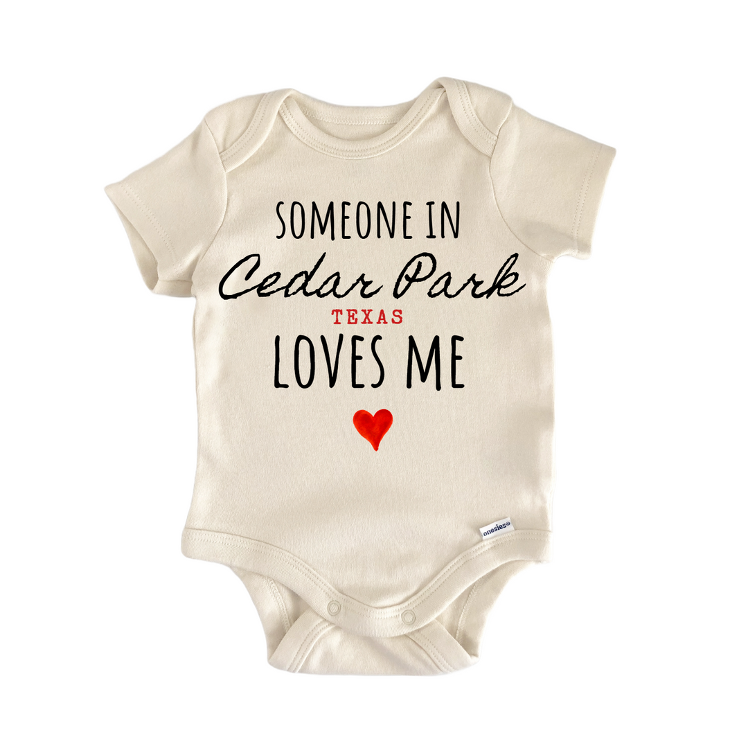 Cedar Park Texas Baby Gift Baby Onesie®
