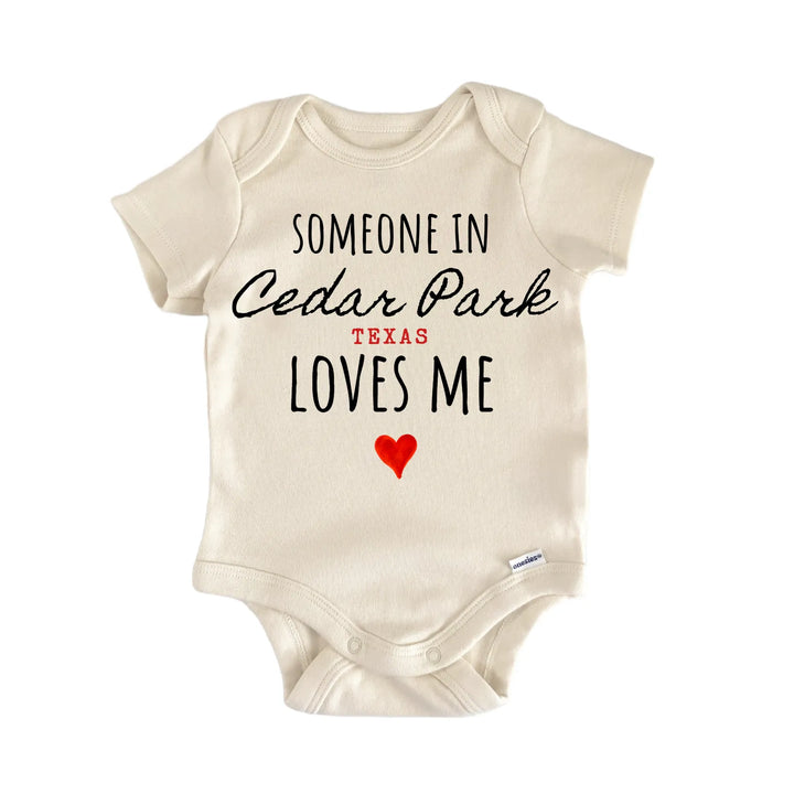 Cedar Park Texas Baby Gift Baby Bodysuit
