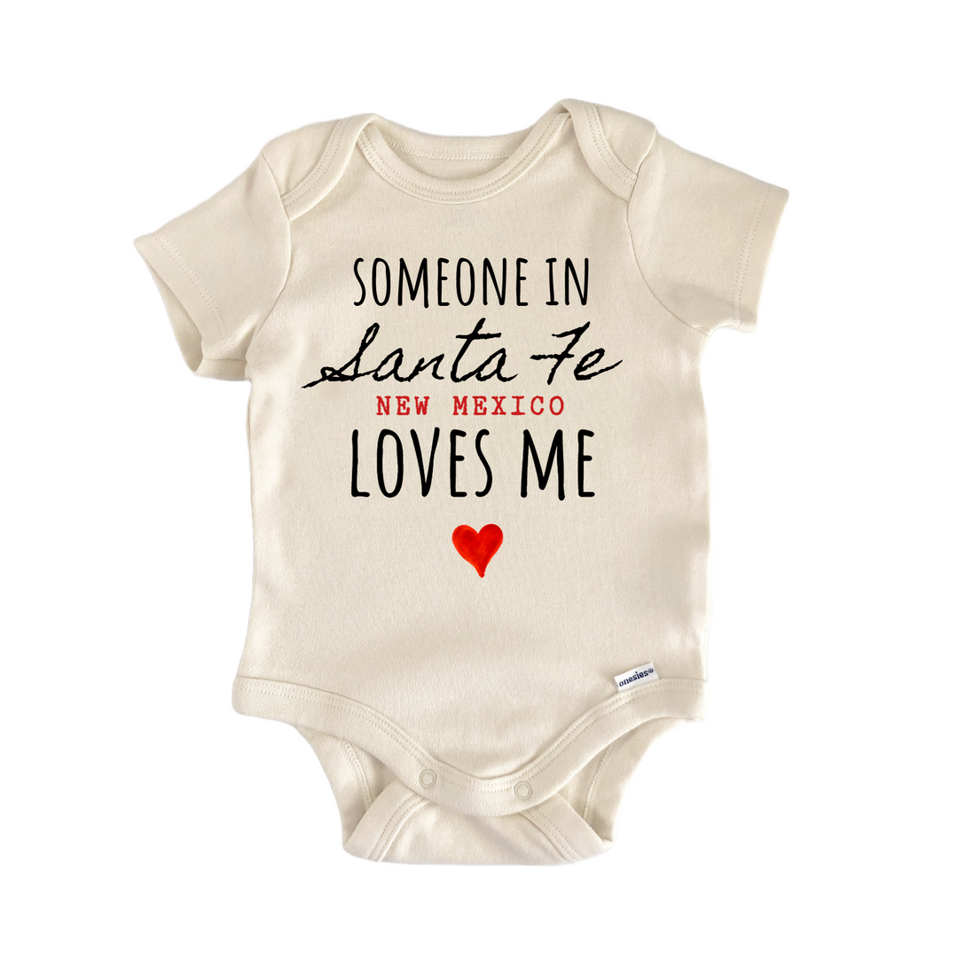 Santa Fe New Mexico Baby Gift Baby Onesie®