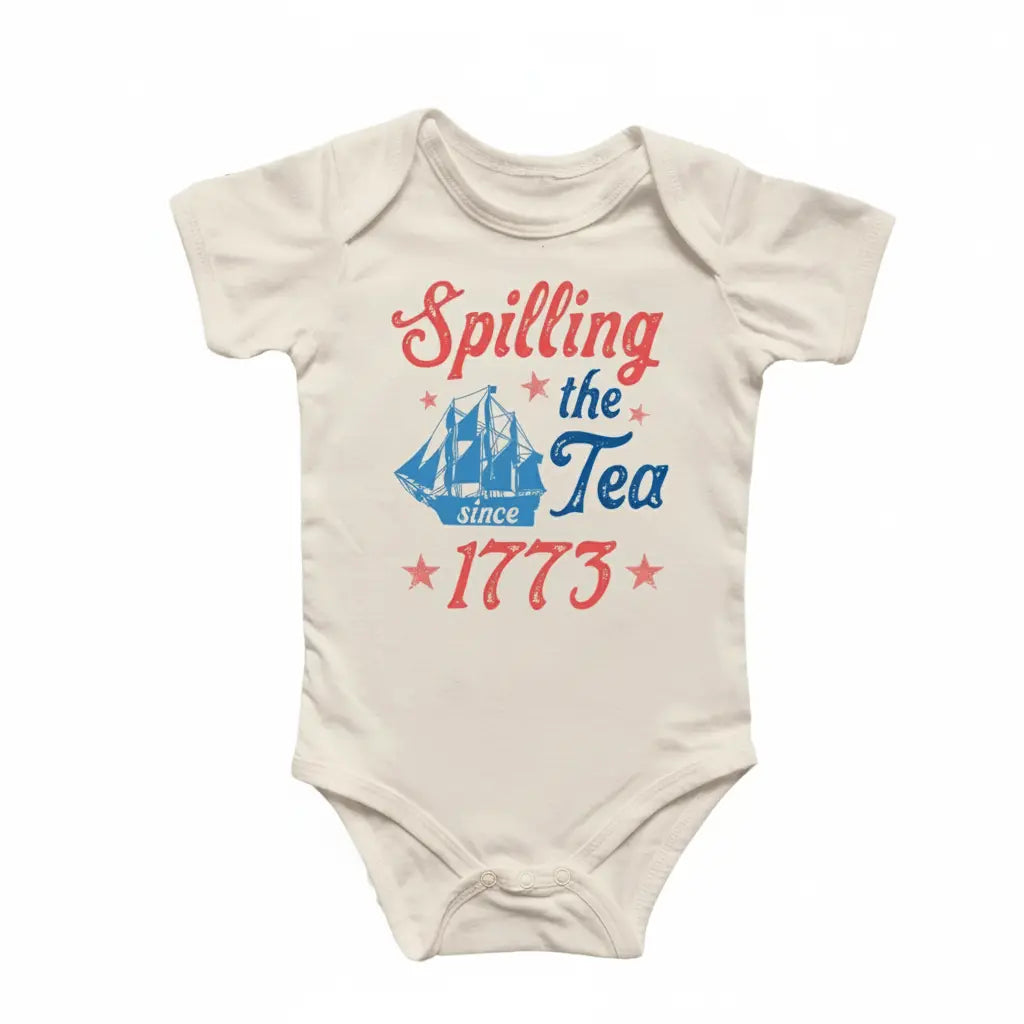 4th Of July Usa Patriotic - Baby Boy Girl Clothes Infant Bodysuit Funny Cute Newborn 2  Funny Cute Onesie® | North Fork Forager LLC