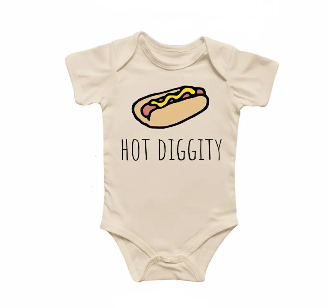 Hot Dog Doodle - Baby Boy Girl Clothes Infant Bodysuit Funny Cute Newborn  Funny Cute Onesie® | North Fork Forager LLC