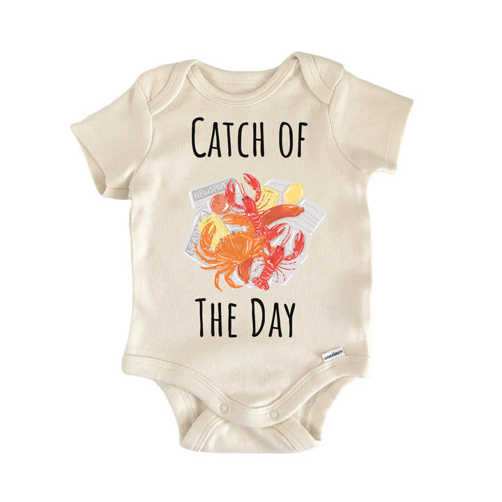 Catch Of The Day Seafood Foodie Baby Gift Baby Bodysuit
