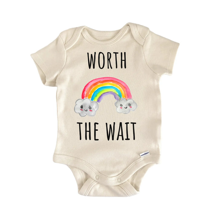 Worth The Wait IVF Miracle Baby Gift Baby Bodysuit