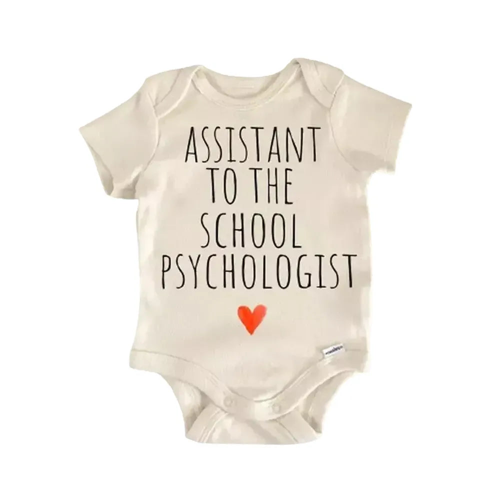 School Psychologist Bcba Psych - Baby Boy Girl Clothes Infant Bodysuit Funny Cute  Funny Cute Onesie® | North Fork Forager LLC