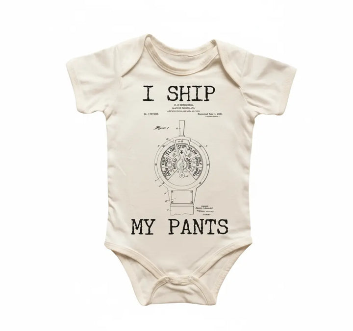 Boat Anchor Nautical - Baby Boy Girl Clothes Infant Bodysuit Funny Cute Newborn 2  Funny Cute Onesie® | North Fork Forager LLC
