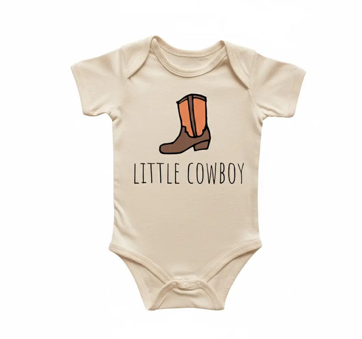 Cowboy Boots Ranch  - Baby Boy Girl Clothes Infant Bodysuit Funny Cute Newborn  Funny Cute Onesie® | North Fork Forager LLC