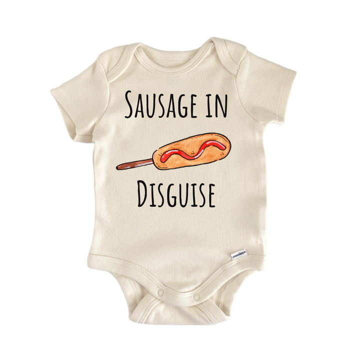 Corndog Sausage Hot Dog Carnial Infant Gift Baby Onesie®
