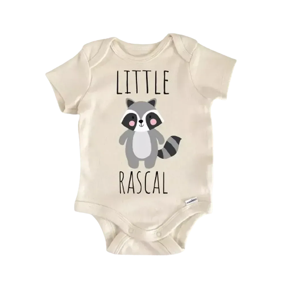 Raccoon Rascal Animal - Baby Boy Girl Clothes Infant Bodysuit Funny Cute Newborn  Funny Cute Onesie® | North Fork Forager LLC