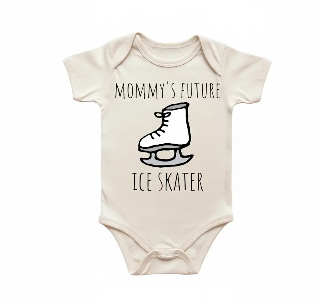 Ice Skater Future - Baby Boy Girl Clothes Infant Bodysuit Funny Cute Newborn  Funny Cute Onesie® | North Fork Forager LLC