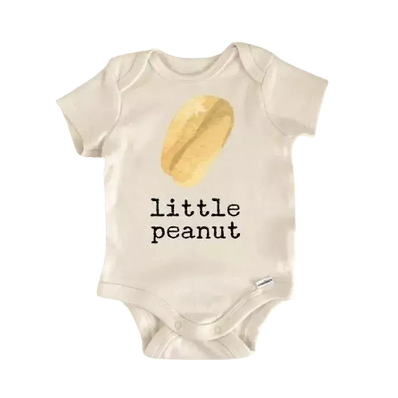 Little Peanut Nut - Baby Boy Girl Clothes Infant Bodysuit Funny Cute Newborn  Funny Cute Onesie® | North Fork Forager LLC