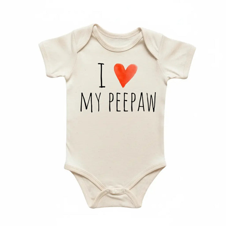Peepaw Grandpa - Baby Boy Girl Clothes Infant Bodysuit Funny Cute Newborn  Funny Cute Onesie® | North Fork Forager LLC