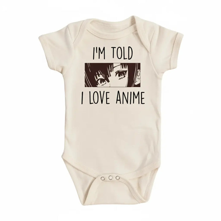 Anime Love - Baby Boy Girl Clothes Infant Bodysuit Funny Cute Newborn  Funny Cute Onesie® | North Fork Forager LLC