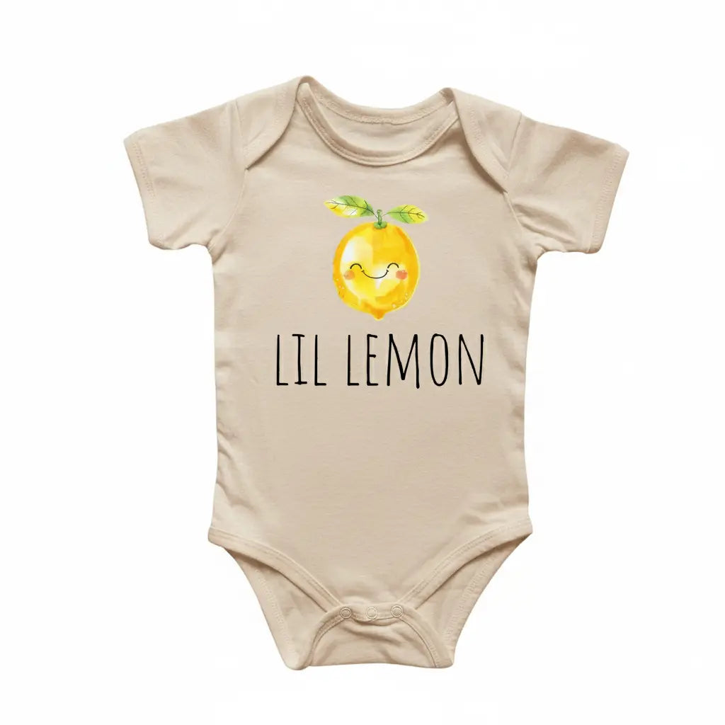 Little Lemon - Baby Boy Girl Clothes Infant Bodysuit Funny Cute Newborn  Funny Cute Onesie® | North Fork Forager LLC
