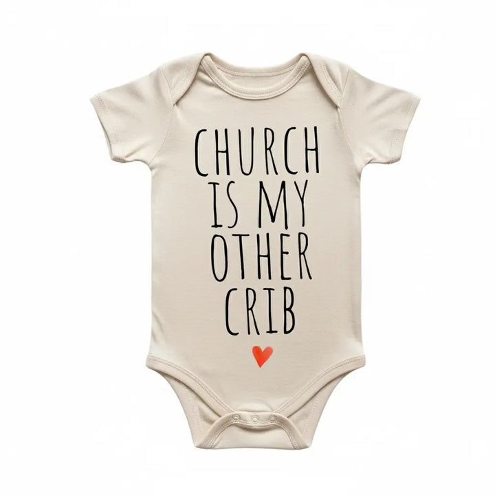 Church Crib Religious - Baby Boy Girl Clothes Infant Bodysuit Funny Cute Newborn  Funny Cute Onesie® | North Fork Forager LLC