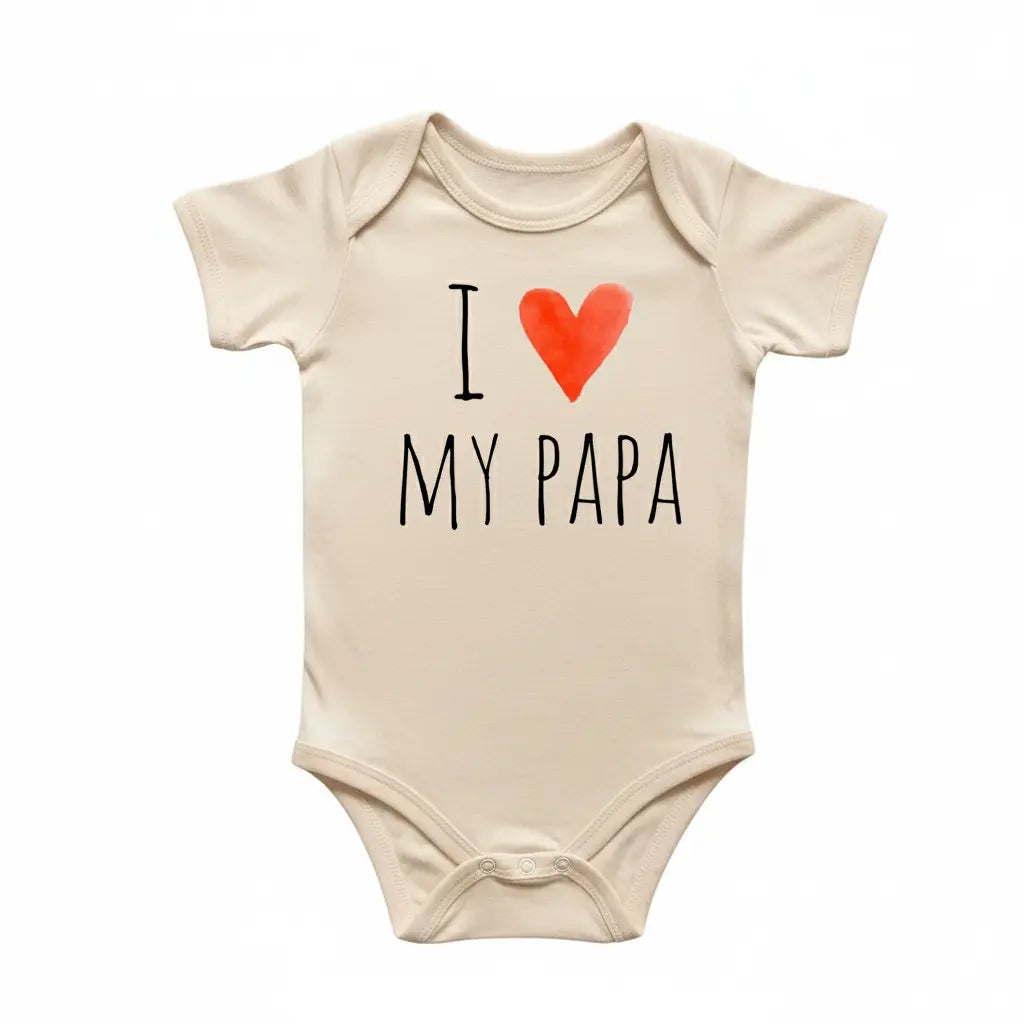 Papa Grandpa Love - Baby Boy Girl Clothes Infant Bodysuit Funny Cute Newborn  Funny Cute Onesie® | North Fork Forager LLC
