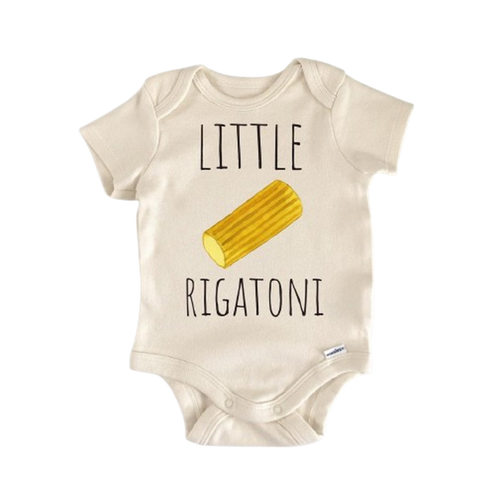 Italian Pasta Rigatoni - Baby Boy Girl Clothes Infant Bodysuit Funny Cute Newborn  Funny Cute Onesie® | North Fork Forager LLC