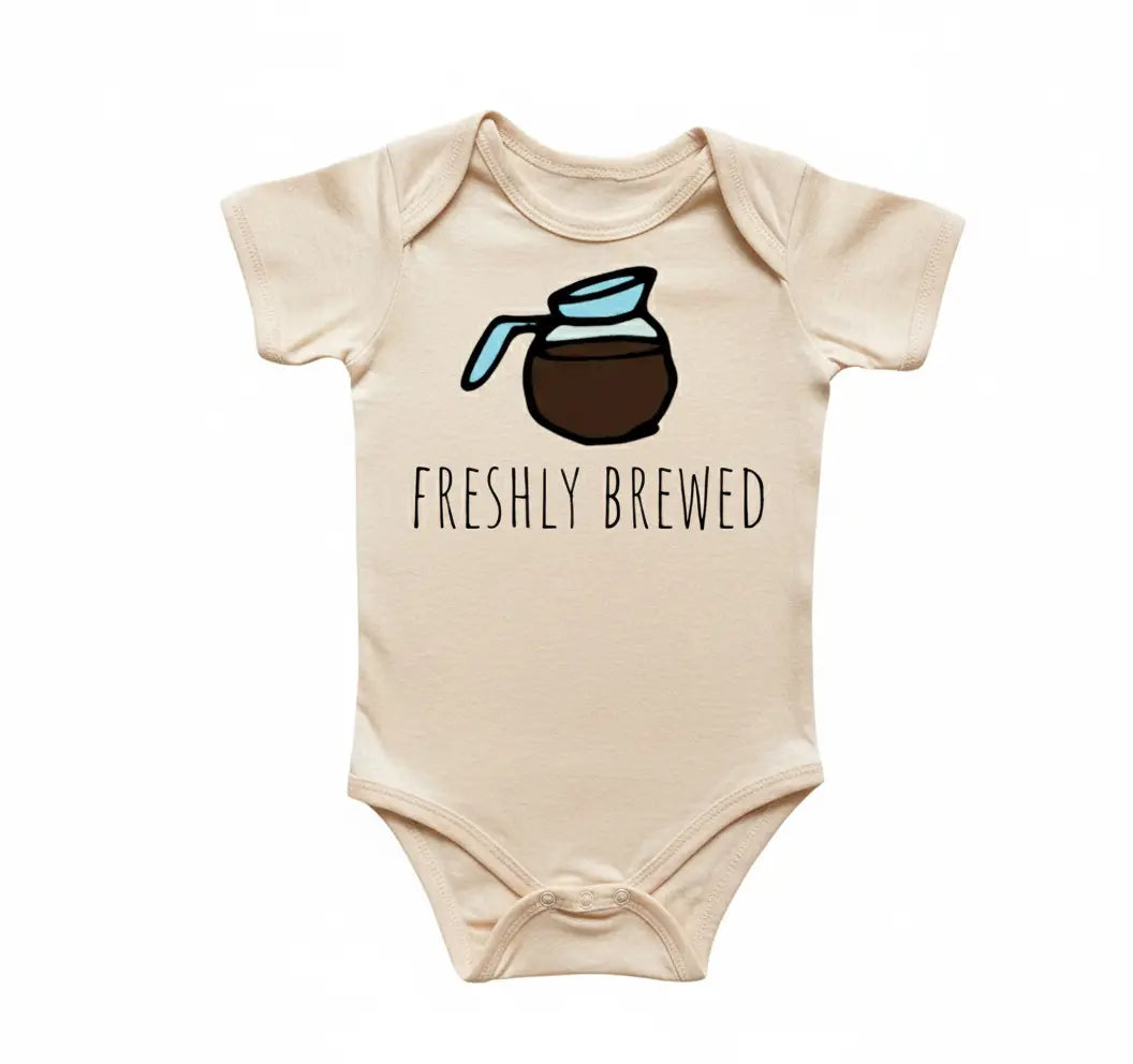 Coffee Pot - Baby Boy Girl Clothes Infant Bodysuit Funny Cute Newborn  Funny Cute Onesie® | North Fork Forager LLC