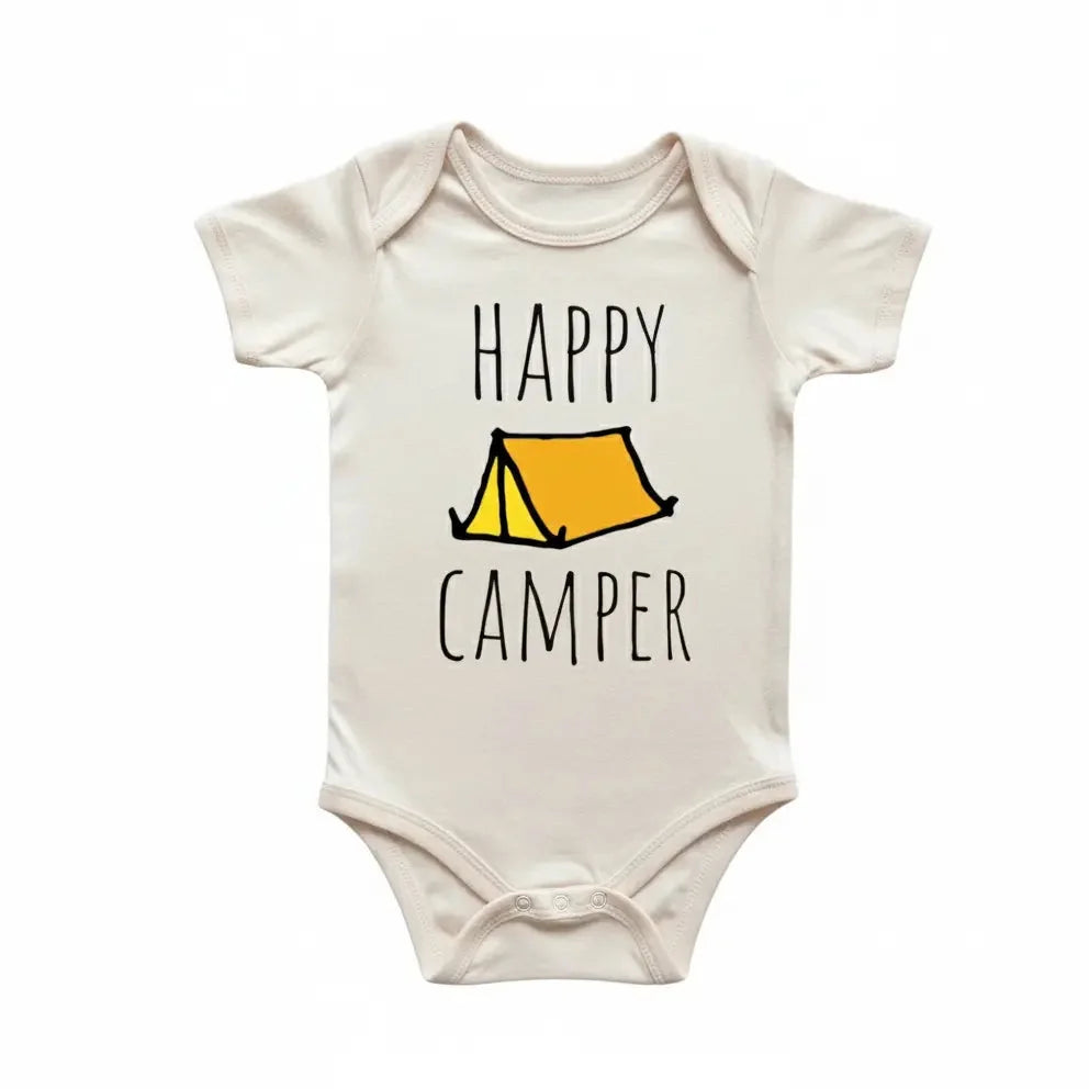 Camping Tent - Baby Boy Girl Clothes Infant Onesie® Funny Cute Newborn GS1  Funny Cute Onesie® | North Fork Forager LLC