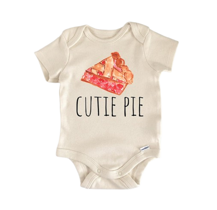 Cherry Pie Baking - Baby Boy Girl Clothes Infant Bodysuit Funny Cute Newborn