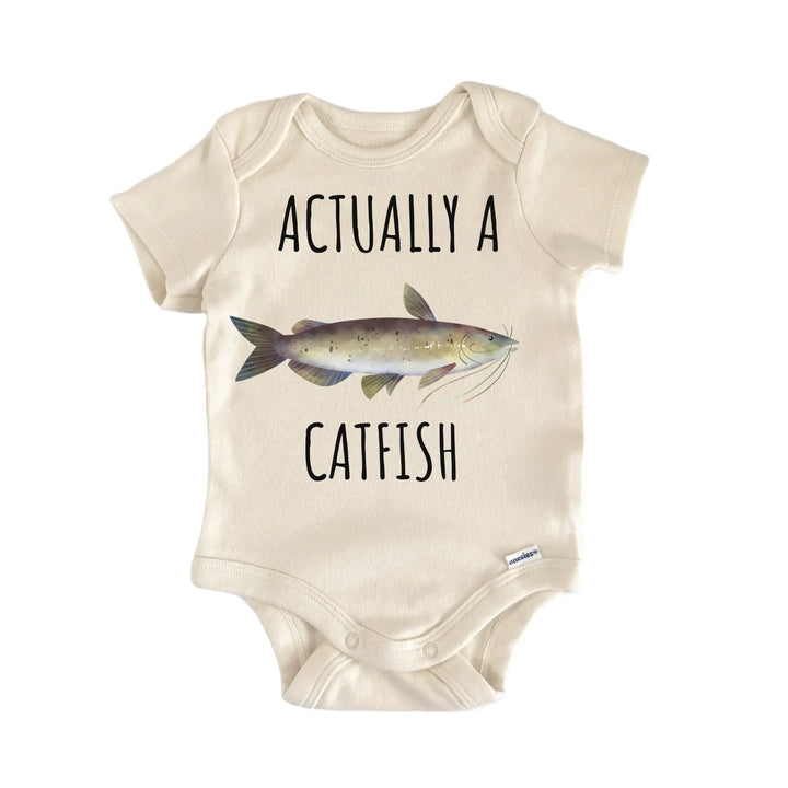 Channel Catfish Fish Freshwater Fishing Baby Gift Baby Bodysuit