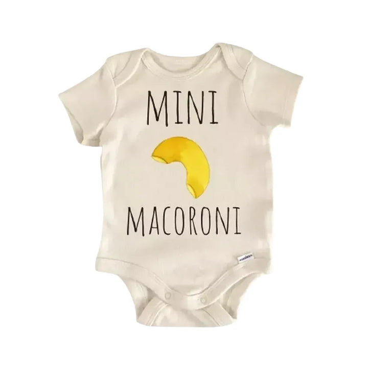 Italian Pasta Macaroni - Baby Boy Girl Clothes Infant Bodysuit Funny Cute Newborn  Funny Cute Onesie® | North Fork Forager LLC