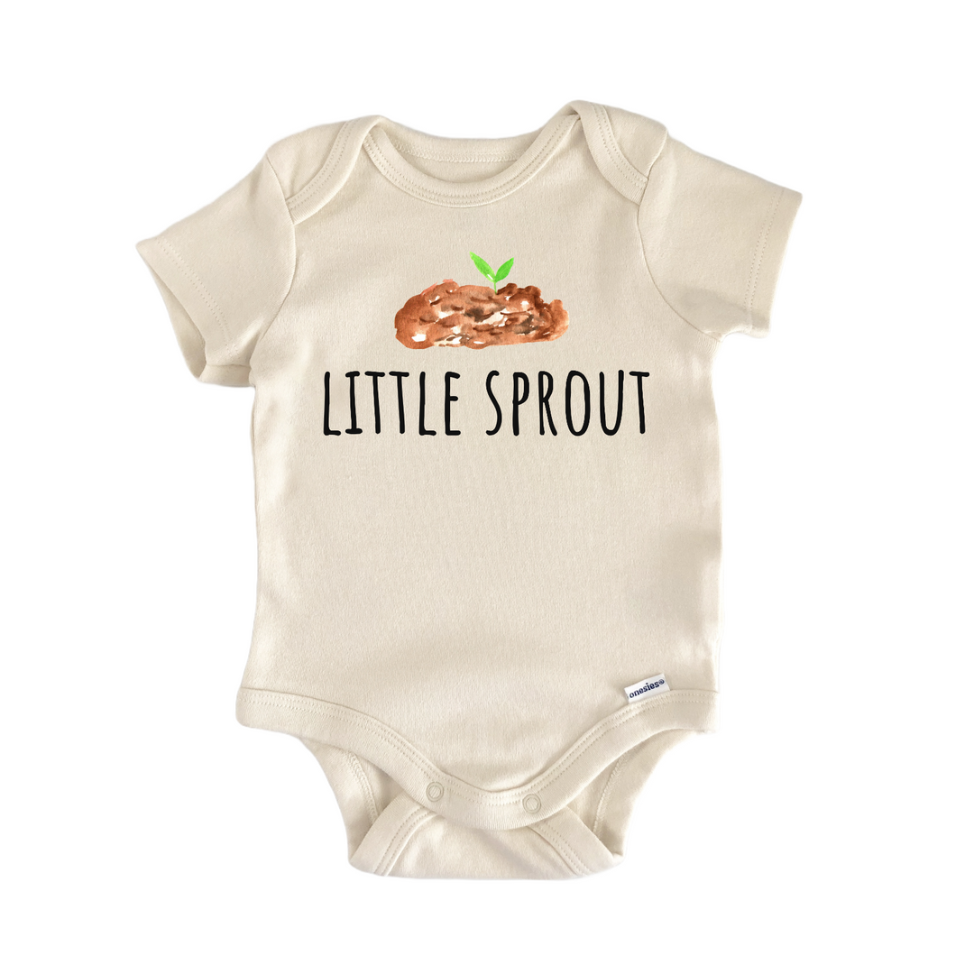 Little Sprout Plant Garden Baby Gift Baby Bodysuit